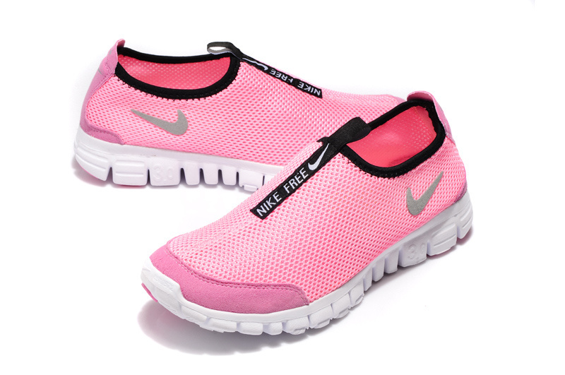 nike 3.0 chaussures de course de femmes libres nouveau noir rose (3)